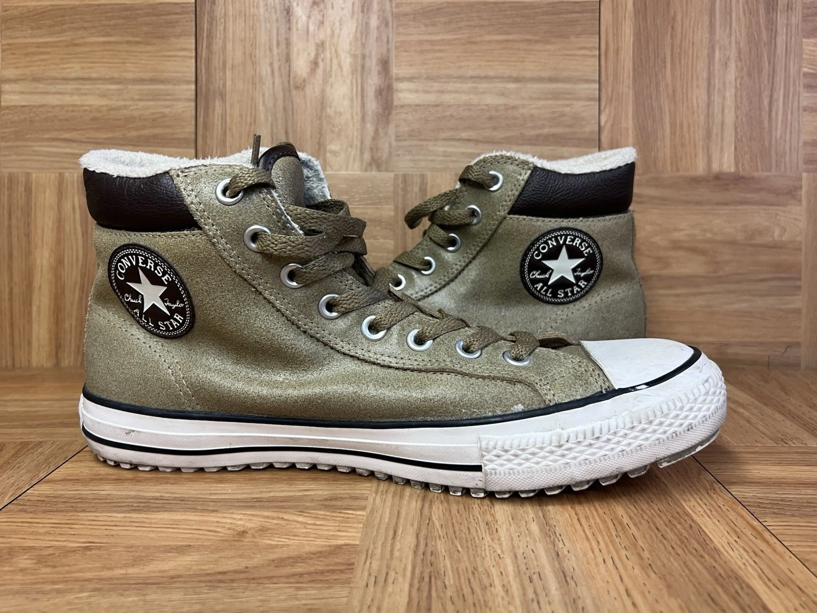 10 - Converse All Star Chuck Taylor Sand Fleece Fue Hi-Top 149390C City Hiker