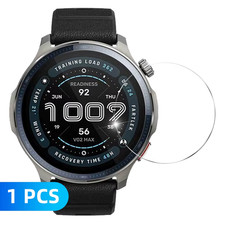 9H Tempered Glass for Amazfit Balance 2, Premium Screen Protector Durable HD Cle