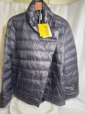 Lole Maria Black Puffer Jacket Size Large Women’s W/bag NWT Retail $189.00