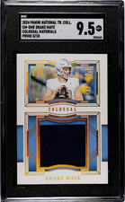 2024 Panini National Tr. Coll. - D Maye (RC) - Colossal Materials - SCG 9.5