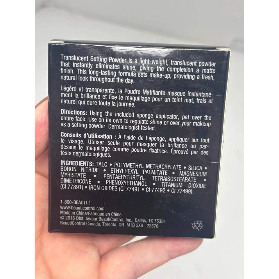 Maquillaje en polvo ajuste translúcido Beauticontrol 0,37 oz 10,5 g NUEVO Foto 3 de 3