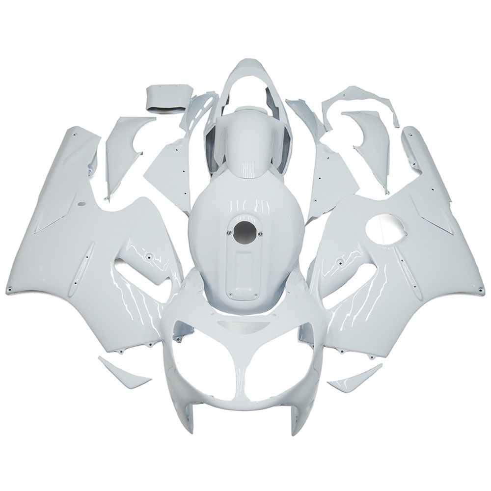 Pearl White Fairings Plastic Shell for ZX1200A Ninja ZX12R 2000