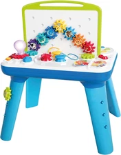 Curiosity Table Activity Play Station, Montessori Floor Toy and Interactive Work