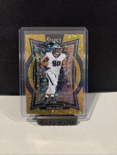 2024 Panini Select Concourse Jordan Davis #72 Gold Disco  Prizm /10