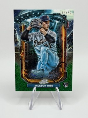 2025 Topps Cosmic Jackson Jobe Extraterrestrial Rookie Green Dust /75 #ET-29