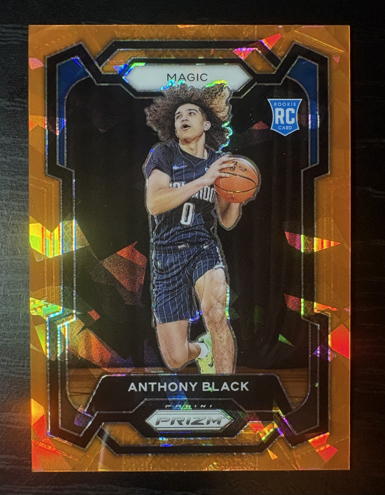 2023-24 Panini Prizm Anthony Black Rookie #170 Orange Ice Prizm (RC) 