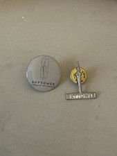 The Skytower New Zealand X 2 Pin Badges