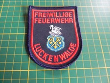 FFW Luckenwalde Patch Ärmelabzeichen Feuerwehr