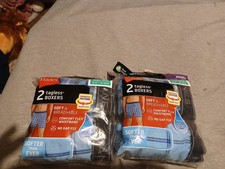 Hanes Men's XL Boxers Underwear 4 PAIRS Tagless Flex Waistband BLUE 42825