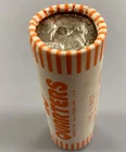 40 1964 D BU Bank wrapped Roll US 90% Silver Washington 25c L23746