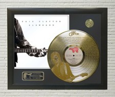 Eric Clapton - Wonderful Tonight Framed Legends Of Music Etched LP Display