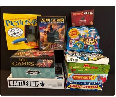 Family Game Night Pictionary Battleship Mexican Train Exploding Kittens & More