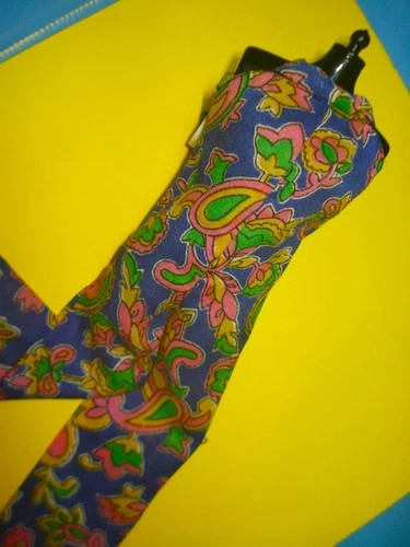 Vtg Barbie SUPERSTAR 70s BEST BUY Doll Clothes PAISLEY JUMPSUIT 1978 2778