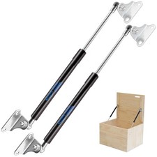 17in 67LB Gas Struts for Heavy Lid with L Mounting Bracket Gas Shocks Lift Li...