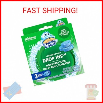 Scrubbing Bubbles Toilet Tablets, Continuous Clean Toilet Drop Ins, Helps Keep T