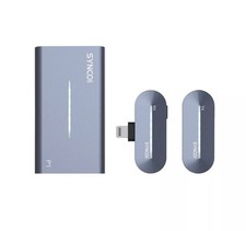 Synco P1L 2.4GHz Wireless Microphone with Charging Case for iPhone iPad Vlog