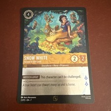 Disney Lorcana Snow White Fairest In The Land 23/P2 Promo FOIL Archazia  s Island