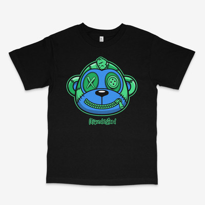Misunderstood Bear Black Tee