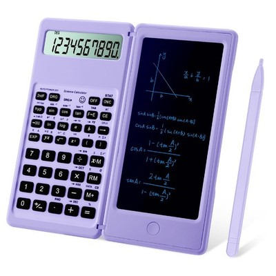 IPepul Scientific Calculators for Students, 10-Digit Large Small, Purple 