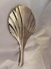 Vintage 5” Antique Art Deco  Shell Hand Mirror Vanity Silver Plate — photo 9