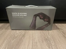 Naipo Shiatsu Back and Neck Massager with Heat Deep Kneading Massage