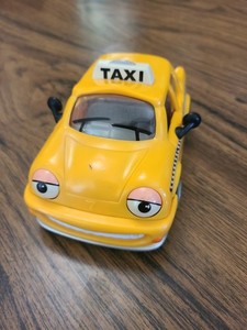 VTG Chevron Car TYLER TAXI NO.6 Toy Vehicles USED