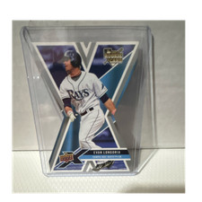 Upper Deck X 2008 #94 Evan Longoria Rookie Tampa Bay Rays Baseball Card