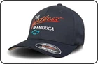 Classic Chevy "The Heartbeat Of America" RHB Logo - Flexfit Hat/Cap - S/M & L/XL