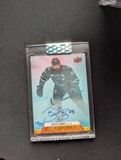 2020-21 UD Clear Cut Brent Burns Canvas Auto /25 SAN JOSE SHARKS