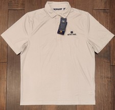 Notre Dame Fighting Iridh Cutter  Buck Pike Symmetry Polo Shirt Men's M 105