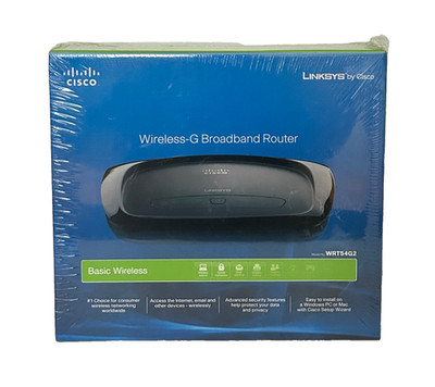 Linksys by Cisco Model WRT54G2 Wireless G Broadband Router Brand New and Sealed