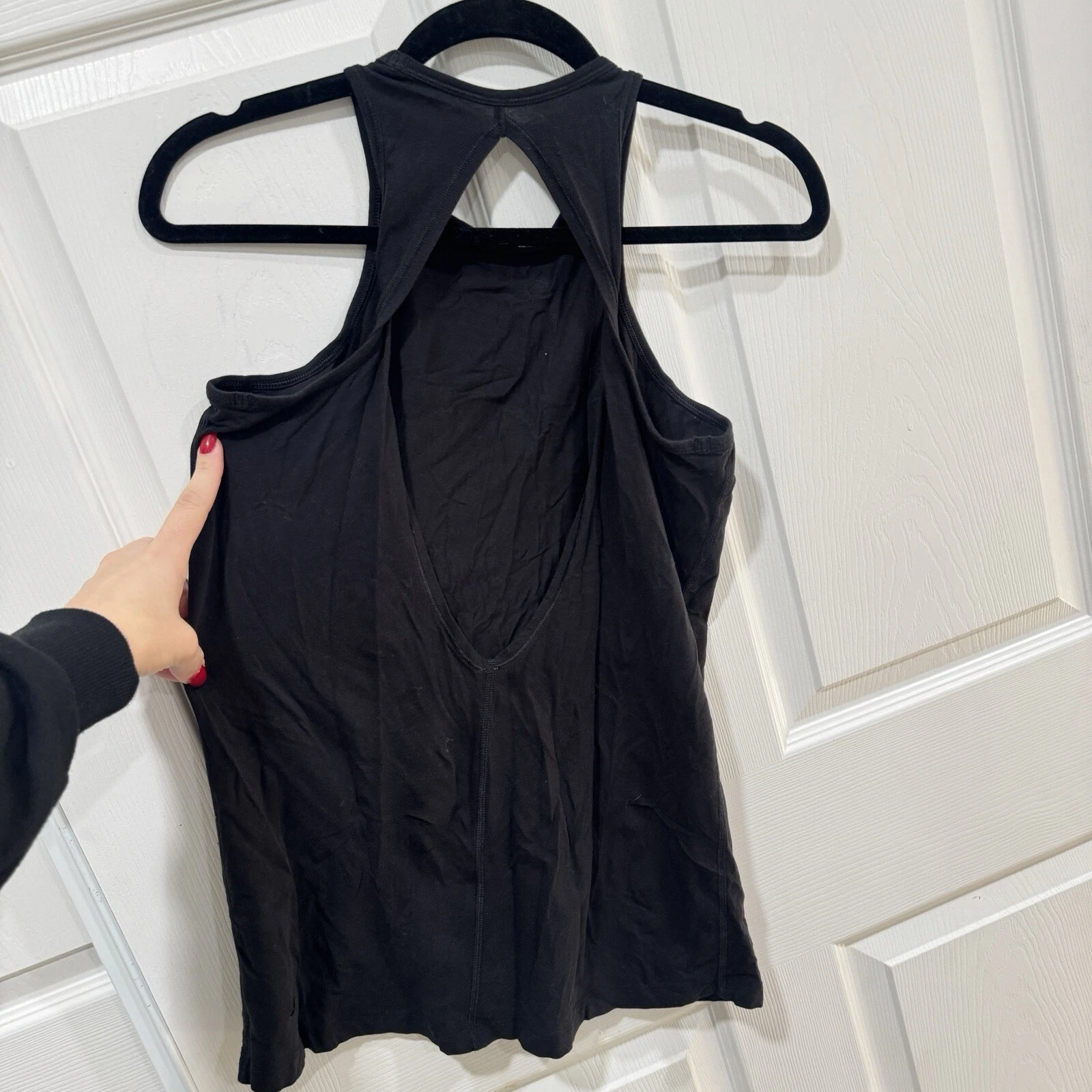 lululemon open back athletic tank-top