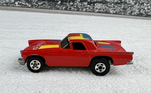 Vintage 1977 Mattel Hot Wheels Ford '57 T-Bird Thunderbird Red Diecast Malaysia - Bild 2 von 12