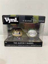 VYNL Mayor and Barrel Funko The Nightmare Before Christmas New in Box Halloween