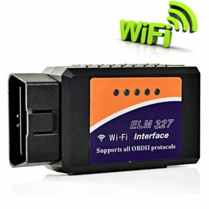 Wireless ELM327 OBD2 WiFi Scanner For iPhone Android Smartphones Car Diagnostics-image