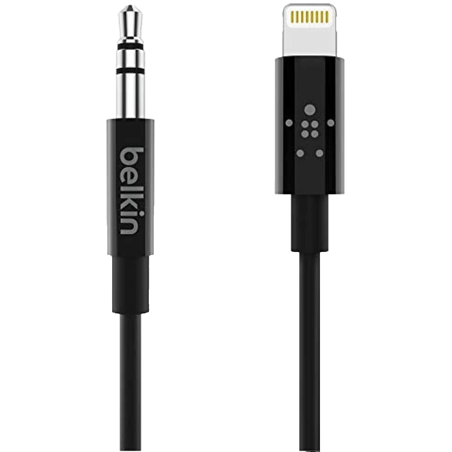 Adaptadores de Audio De Teléfono Celular Negro Para Apple iPhone 5
