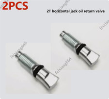 2pcs Oil Return Valve For 2t Horizontal Jack Oil Pump Body Accessories 2pcs Oil Return Valve For 2t Horizontal Jack Oil Pump Body Accessories