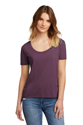 Next Level Womens Short Sleeve Festival Scoop Neck Stylish T-Shirt 5030