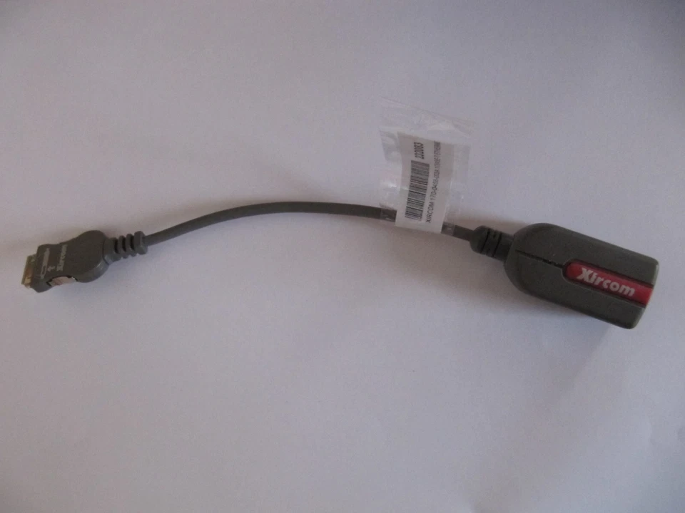 Xircom PCMCIA 10/100 Ethernet Adaptor LAN Dongle Adapter Xircom 170-0458-003A - Image 2 of 4