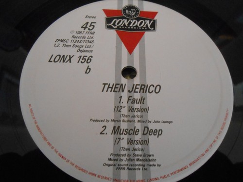 Then Jerico - " Muscle Deep (Extended) /Faulty (12") /Muscle Deep 7"- 12" Single - Picture 3 of 4