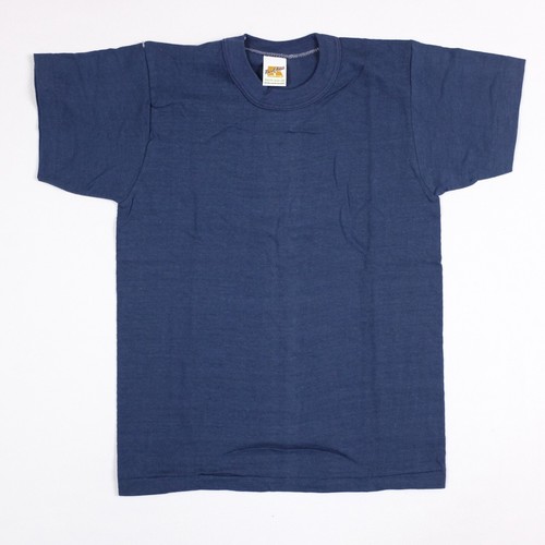 VINTAGE Russell Athletic Youth S Navy Blue 100% Cotton T-Shirts - Lot of 3 - Picture 3 of 7