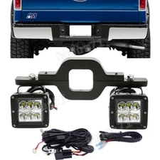 For Chevy Silverado 1500/2500/3500 Backup Rear Tow Hitch 24W LED Light Bar Kits