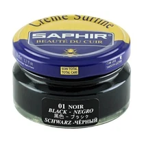 SAPHIR Cream Polish Shoe Boot Leather nourishing Beaute du Cuir Surfine 50ml Jar