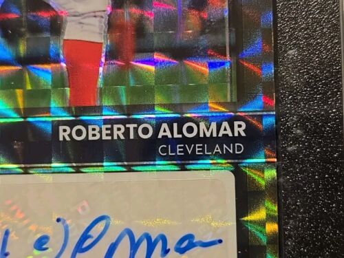 ROBERTO ALOMAR 1/1 Auto SGC 10|9.5 MT+ Donruss Optic 2022 HOF #SIGS-RO ~1stB.org - Picture 8 of 12