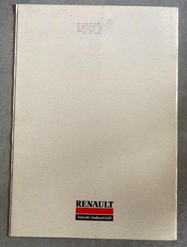RENAULT Gamma "R" - Catalogo 1980 - Foto 3 di 3