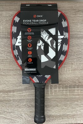 Onix Hyperlite Evoke Tear Drop Pickleball Paddle Graphite/Polypropolene