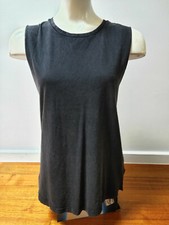 BNWT Silent Theory Marisa Muscle Top - Washed Black - Size 6