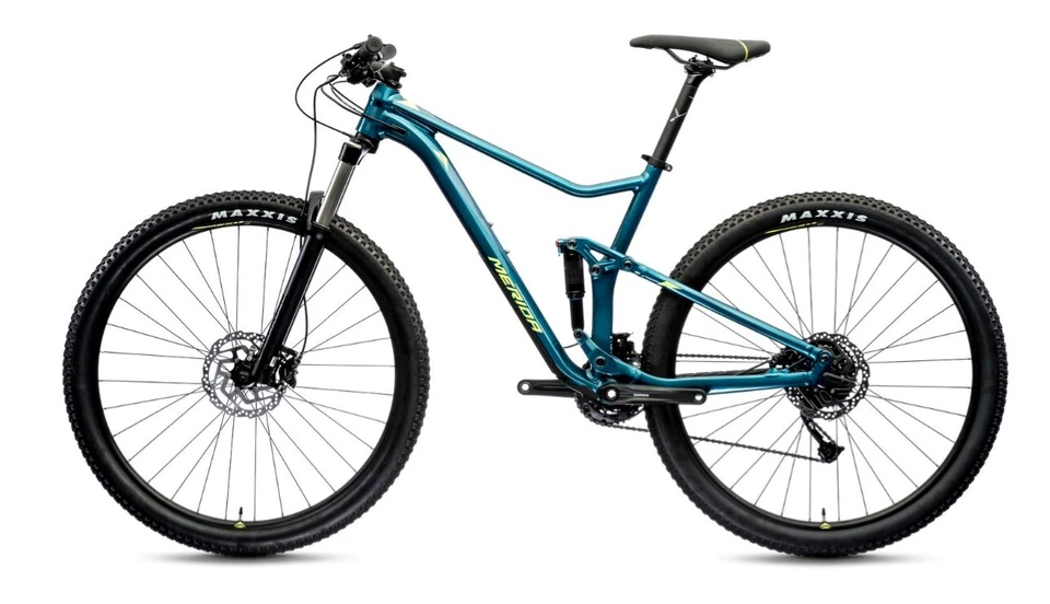 Merida ONE-TWENTY RC 300 TEAL/LIME L 2022 Bikes Mountain  Down-Country XC - Image 2 of 4