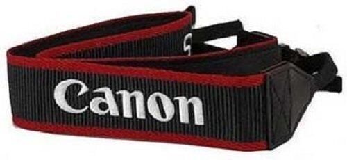 Canon EOS Digital Camera Neck Shoulder Strap Grey-Red | eBay