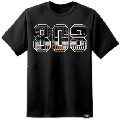 TR808 Musik Sampler T-Shirt DJ Pioneer CDJ 2000 NXS DJM AKAI 808 (S-3XL) TB303